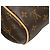 Borsa Louis Vuitton Monogram Montorgueil PM Marrone Monogramma - vista 7