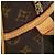 Borsa Louis Vuitton Monogram Montorgueil PM Marrone Monogramma - vista 9