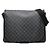 Borsa a tracolla Louis Vuitton Damier Graphite Daniel GM Nero