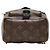 Zaino Louis Vuitton Monogram Palm Springs Mini Marrone Nero Monogramma - vista 3