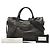 Borsa Balenciaga City - Pelle nera e feltro Nero - vista 20