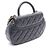 Borsa a spalla e manico superiore Chanel Matelassé in pelle d'agnello nera Nero - vista 2