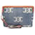 Céline Borsa a mano clutch Celine Triomphe Second Bag Marrone Blu navy