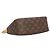 Borsa a tracolla Louis Vuitton Looping MM Monogram Marrone - vista 6