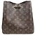 Néonoé Borsa a tracolla Louis Vuitton NeoNoe Monogram Marrone - vista 3