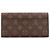 Louis Vuitton Portefeuille Sarah Monogram Long Wallet Marrone - vista 2
