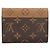 Louis Vuitton Portefeuille Victorine Tri-fold Wallet Marrone - vista 2