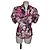 Camicetta Paul Smith Black Label Floreale Nero Rosa Bianco Verde