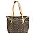 Borsa Tote Louis Vuitton Totally MM Monogram Marrone
