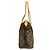 Borsa Tote Louis Vuitton Totally MM Monogram Marrone - vista 4