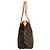 Borsa Tote Louis Vuitton Totally MM Monogram Marrone - vista 5