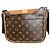 Borsa a tracolla Louis Vuitton Monogram Marrone - vista 12