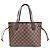 Borsa Tote Louis Vuitton Neverfull PM Damier Marrone