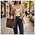 Borsa Tote Louis Vuitton Neverfull MM Damier Marrone - vista 17