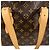 Borsa a tracolla Louis Vuitton Popincourt O Monogram Marrone - vista 16