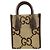 Borsa a tracolla Gucci Jumbo GG Marrone Beige - vista 3