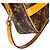 Borsa a tracolla Louis Vuitton Trocadero 27 Monogram Marrone - vista 12