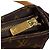 Borsa a tracolla Louis Vuitton Looping MM Monogram Marrone - vista 9