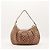 Borsa Hobo Gucci in tela monogram Marrone Beige - vista 3