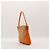 Prada Zweifarbige Schultertasche Beige Orange - Ansicht 2