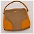 Prada Zweifarbige Schultertasche Beige Orange - Ansicht 6