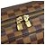 Borsa a tracolla Louis Vuitton Shelton MM Damier Marrone - vista 13