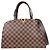 Borsa a tracolla Louis Vuitton Kensington Bowling Damier Marrone