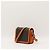Céline Borsa piccola Celine Triomphe in tela e pelle Tan Marrone Monogramma - vista 4
