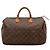Borsa Louis Vuitton Speedy 30 Monogram Canvas Marrone Monogramma