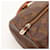 Borsa Louis Vuitton Monogram Papillon 30 Marrone Monogramma - vista 7