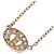 Christian Dior 750YG Logo Diamond Halskette für Damen - Ansicht 2