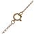 Christian Dior 750YG Logo Diamond Halskette für Damen - Ansicht 4