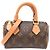 Borsa a tracolla Louis Vuitton Nano Speedy Marrone