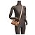 Borsa a tracolla Louis Vuitton Nano Speedy Marrone - vista 9