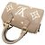 Borsa a mano Louis Vuitton Nano Speedy in Gray Marrone - vista 4