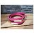 Louis Vuitton Schultergurt Cluny MM Leder Fuchsia Braun Pink - Ansicht 4