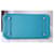Borsa Hermès Birkin 30 Ghillies Pelle Togo Turchese Blu  - vista 5