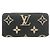 Cartera Zippy Louis Vuitton Bicolor Monogram Empreinte Negro Multicolor Beige Monograma