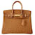 Hermès Birkin 25 Pelle di Struzzo Cognac Marrone