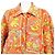 Chaqueta acolchada Salvatore Ferragamo Multicolor Naranja - vista 3