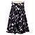 Autre Marque PROPORTION BODY DRESSING Falda Bokashi Flower Negro - vista 2