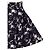 Autre Marque PROPORTION BODY DRESSING Falda Bokashi Flower Negro - vista 3