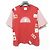 Autre Marque Camiseta PINK HOUSE Gingham Patchwork Roja