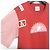 Autre Marque Camiseta PINK HOUSE Gingham Patchwork Roja - vista 3