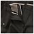 Autre Marque Incotex Stretch-Wollhose Schwarz - Ansicht 3