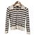 Louis Vuitton Gestreifter Strickpullover Roh