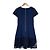 Abito LANVIN in Blu Bicolore - vista 2