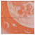 Hermès Clair de Lune Seidentuch Braun Orange  - Ansicht 5