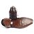 Autre Marque Scarpe stringate in pelle NAPOLITANO RACHELE Marrone Marrone scuro - vista 4
