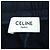 Céline CELINE Eddie Triomphe bestickte Baumwollhose Blau Marineblau - Ansicht 8